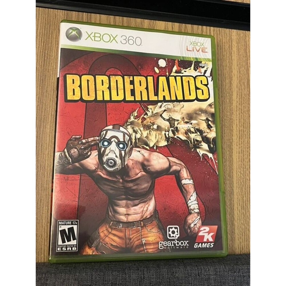 XBOX 360 Borderlands video game